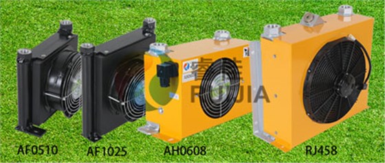 風冷式油冷卻器