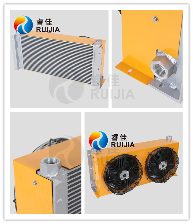 【西安】睿佳液壓油雙風(fēng)扇冷卻器RJ-406L，液壓系統(tǒng)的保護(hù)傘！