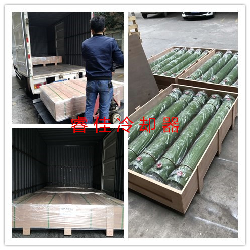 列管式水冷卻器打包發(fā)貨